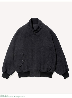【代购】APRESSE 25aw Harrington jacket克什米尔毛呢哈灵顿夹克