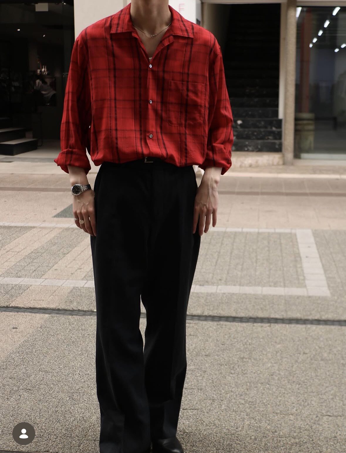 【代购】MAATEEANDSONS 26ss Fringe Hwool 轻薄羊毛格纹开襟衬衫