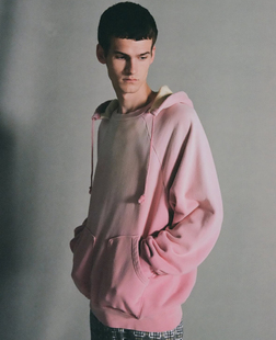 26ss 染色做旧帽衫 Distressed hoodie sweat NICENESS