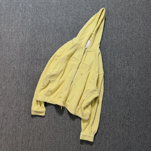 26ss AURALEE Pile zip 棉尼混纺毛进料拉链帽衫 parka 现货