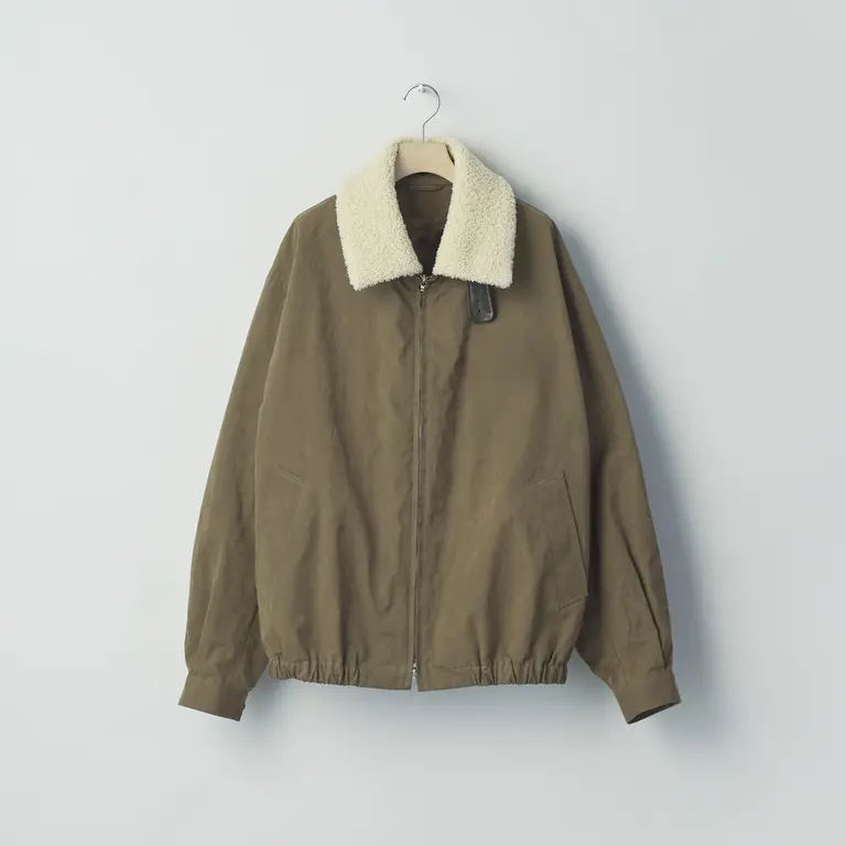 秋冬新款刷毛水洗棉质毛领棉服