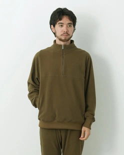 25aw NONNATIVE 代购 摇粒绒套头卫衣 halfzip pullover Hiker