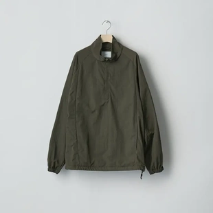 【代购】SSSTEIN 25aw Windbreaker half zip 尼龙半拉链套头卫衣
