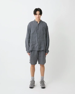【代购】NONNATIVE 26ss Easy shorts 亚麻帆布宽松短裤