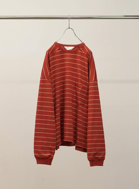 【代购】ANCELLM 26ss Border ls 条纹长袖T恤