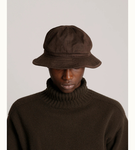 【代购】T.T Taigatakahashi 25aw Military hat 泥染染色野战帽
