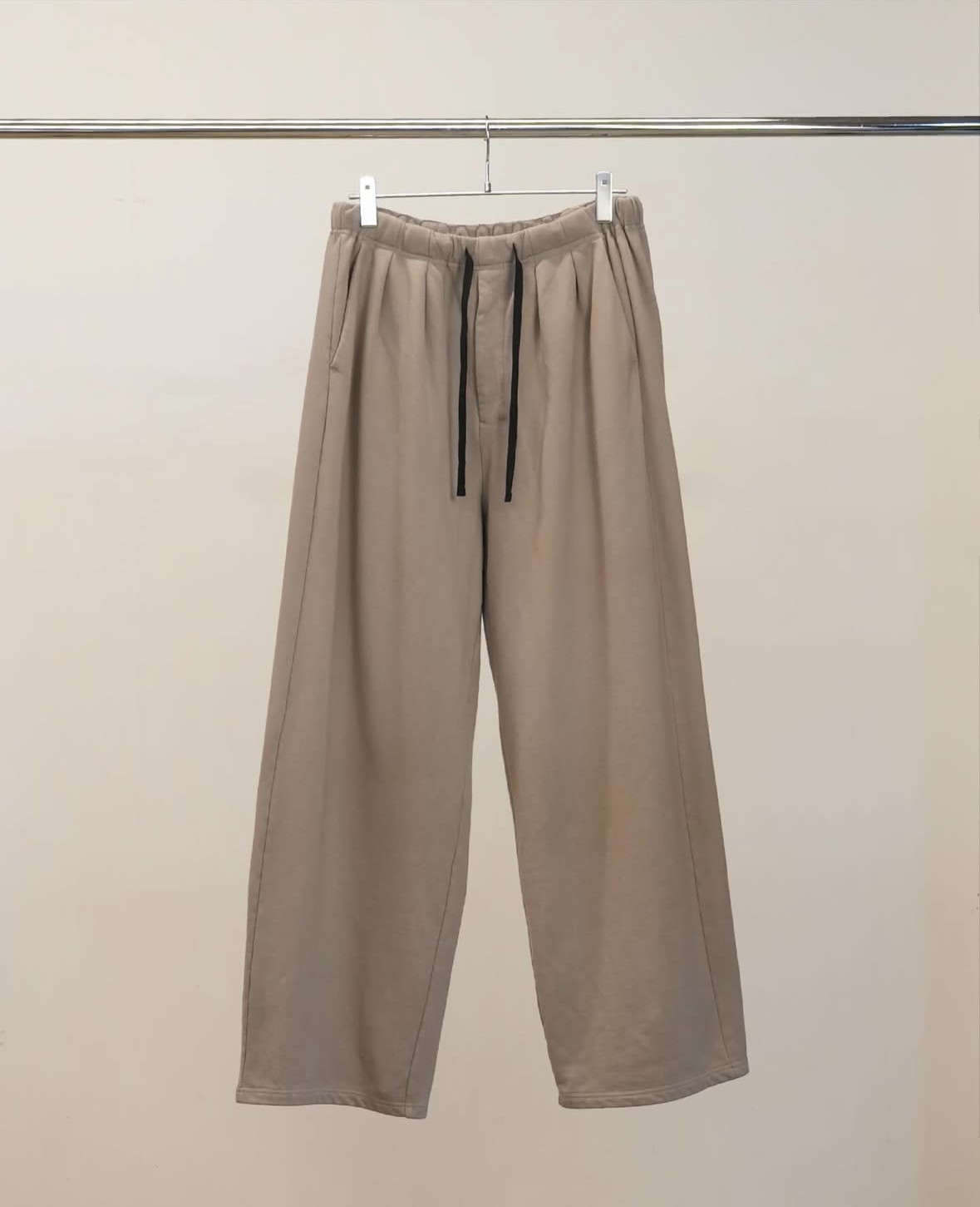 春夏新款定番全棉打辙西裤卫裤