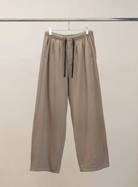 【代购】ANCELLM 26ss 2Tuck sweat pant 定番打褶宽松西裤卫裤