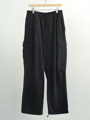 COMOLI 26aw Cotton jersey 6P pant 棉质水洗六袋工装裤