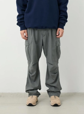 【代购】NONNATIVE 25aw Trooper 6P trousers蜡染做旧六袋工装裤