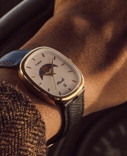 【代购】NOAH Timex 联名 Oval moon phase watch 复古腕表