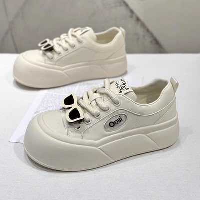 休闲面包板鞋百搭2024秋季新款