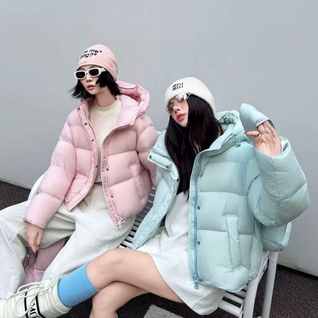 【NO退NO换】2025冬季新款韩版百搭连帽款羽绒服2F188FF 12.12