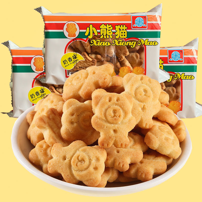 华声酥性饼干奶香味休闲零食小吃