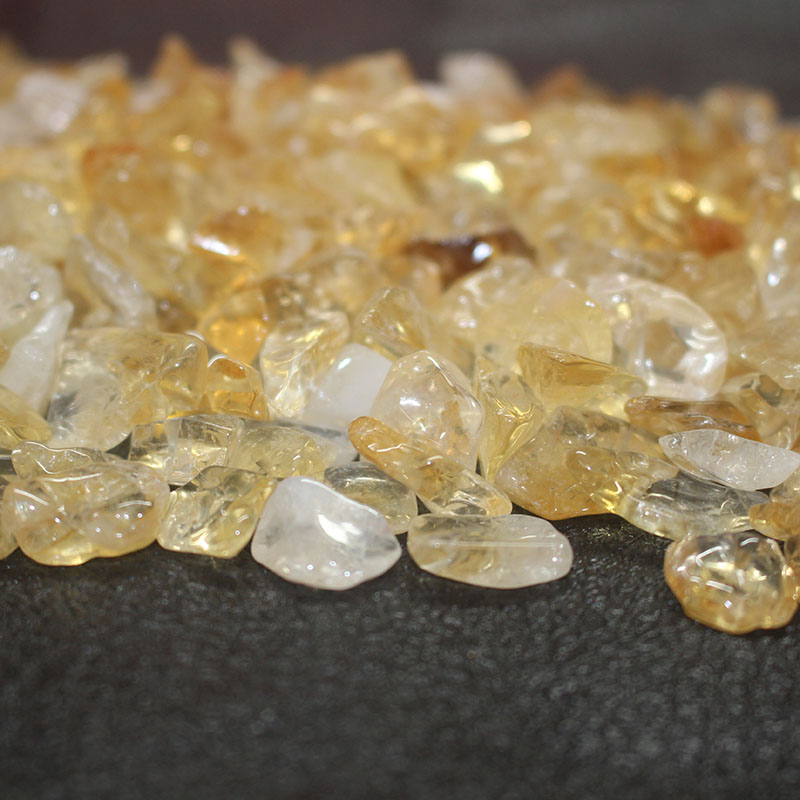 天然水晶玉髓珠玛瑙珠有孔碎石