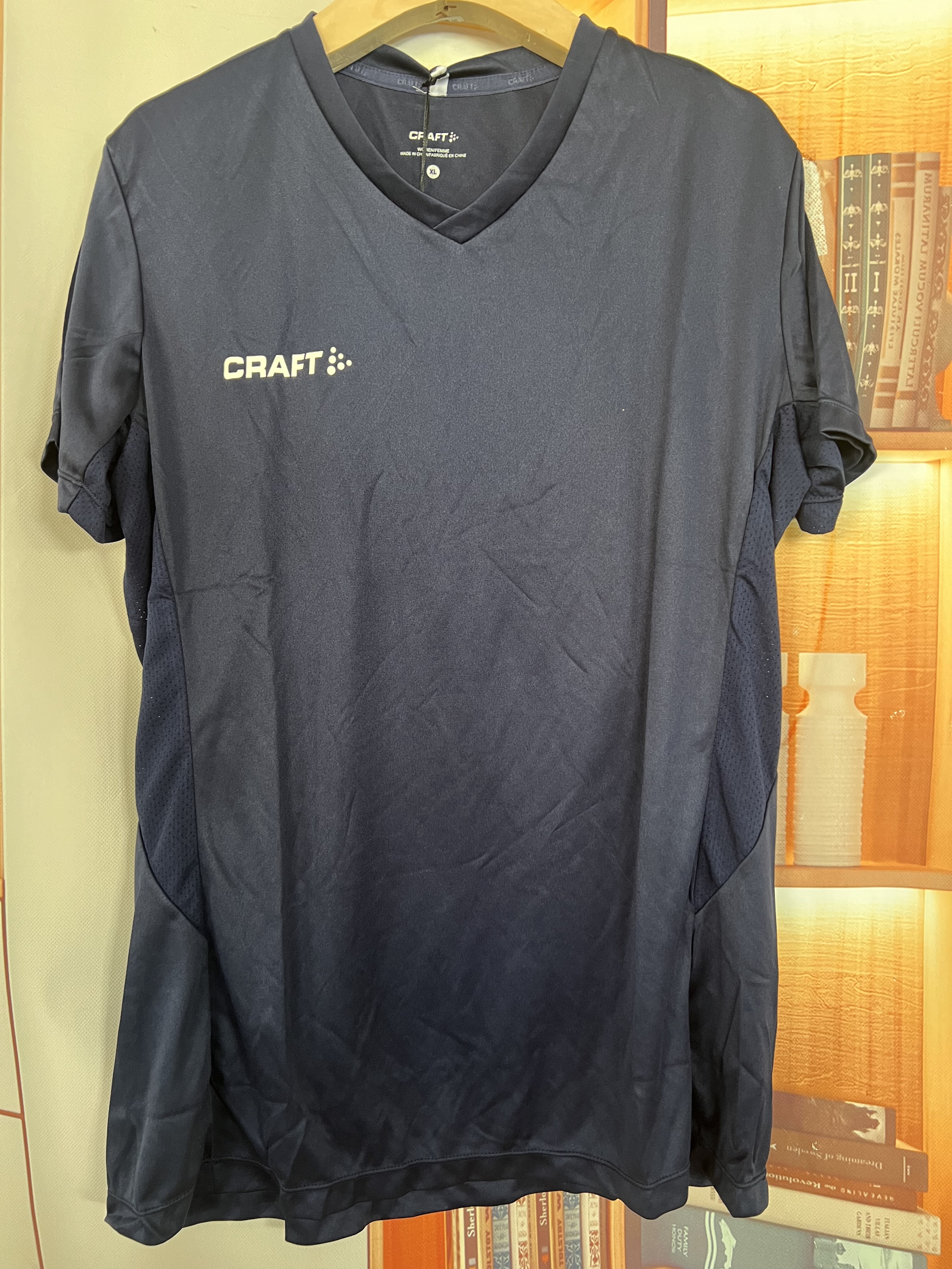 黑蓝色户外运动T恤男女同款z918