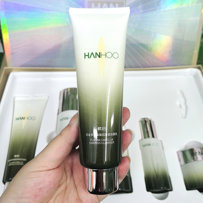 韩后白金茶洗面奶麦角硫因凝润洁颜乳100g补水深层清洁男女无盒