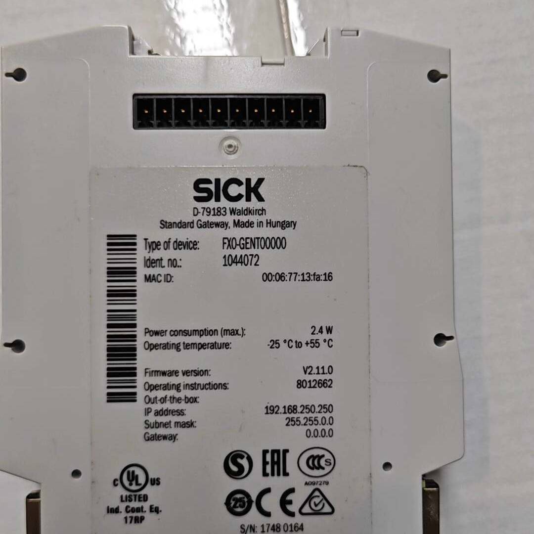 议价SICK FXO-GENT00000标准网口模块，匈牙利原装