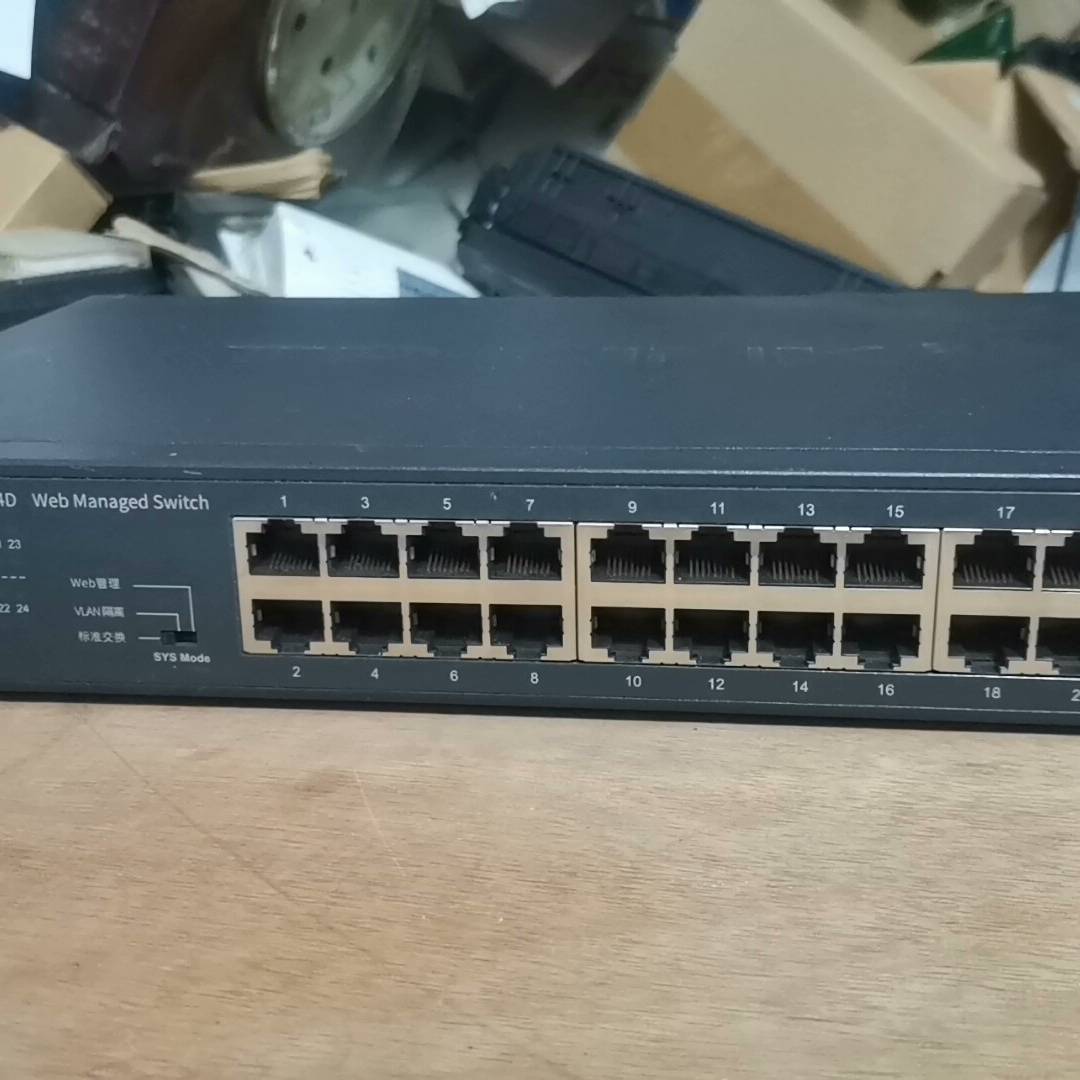 议价TP-LINK TL-SG2024D全千兆web网管交换机