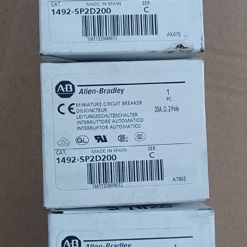 议价全新AB罗克韦尔AB1492-SP2D200   断路器，原