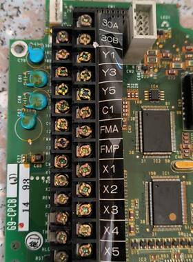 议价拆机富士变频器G9主板G9-CPCB 实物拍摄，