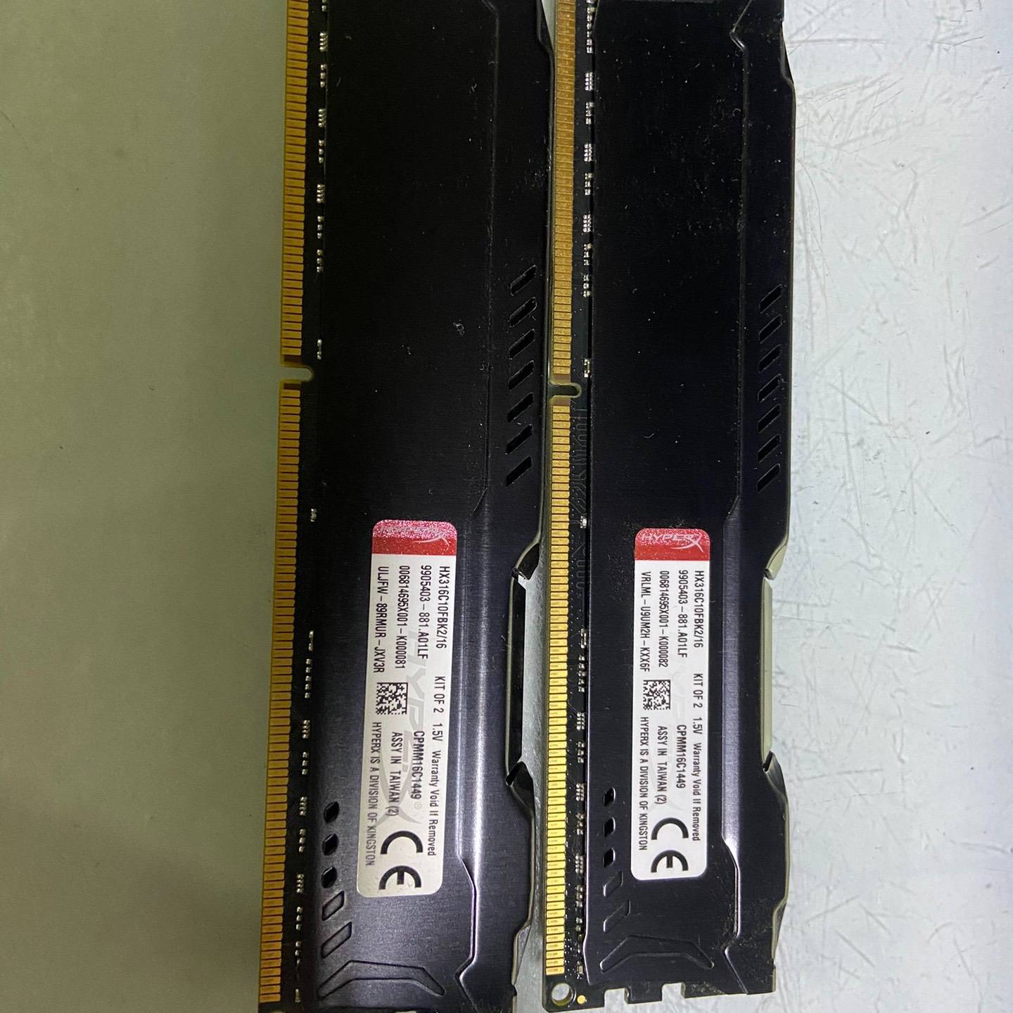议价金士顿骇客神条DDR3 1600 8G*2=16G内存条，功