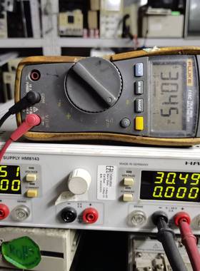 议价惠美HM8143双路输出直流电源，30V/2A，成色