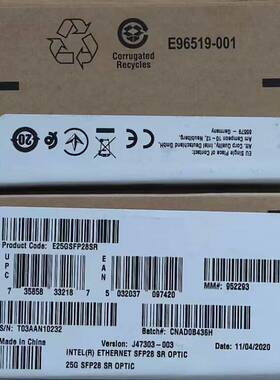 议价现货出，全新原盒Intel  E25GSFP28SR 25G