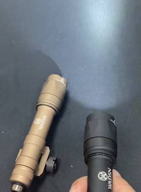 议价真人cs战术手电筒m300a/m600c加金属鼠尾卡