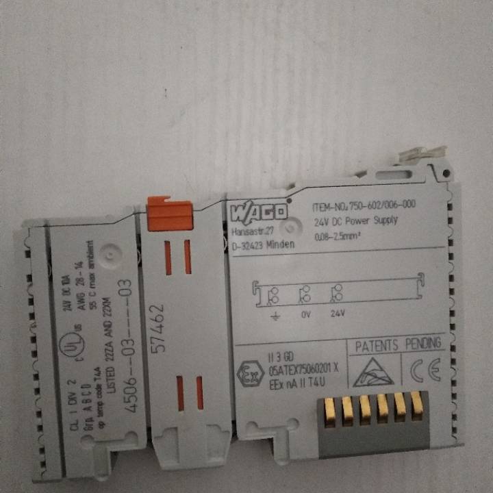 议价拆机 万可 WAGO模块  750-602/006-000 现货*