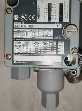 议价Allen Bradley 836T-T253J压力控制开关