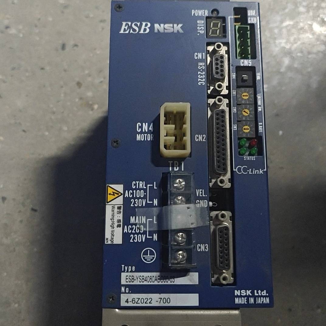 议价NSK伺服驱动器 M-ESB-YSB4080ABC00型号4