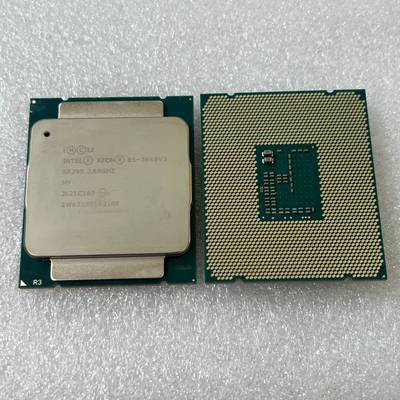议价E5-2640v3 CPU，原装拆机，8核16线程，x79,