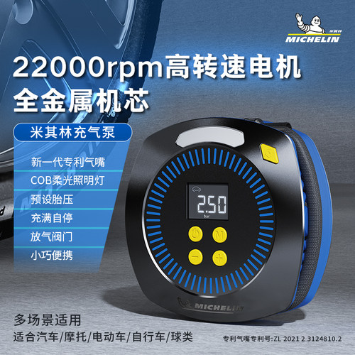 米其林充气泵M2201