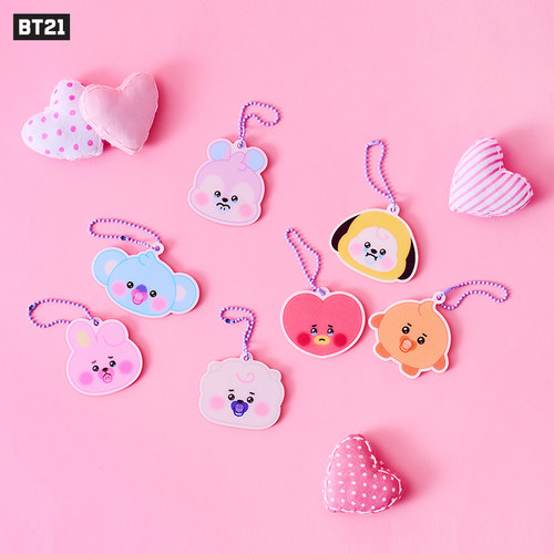 BT21NEWBORN系列光栅变换挂件