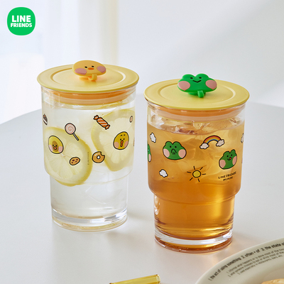 LINE FRIENDS 连我朋友 DRINKWARE系列 minini吸管冷饮杯 办公杯