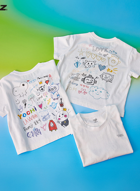 TRUZ TREASURE Collection系列 短袖T恤夏季可爱半袖上衣