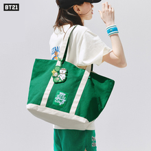 BT21 SPORTS CLUB 大容量单肩包托特包 运动通勤 LINE FRIENDS