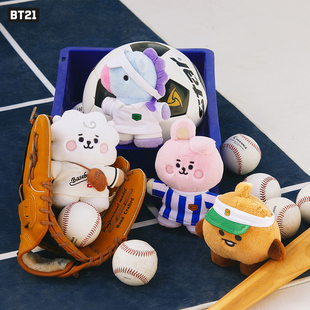 CLOSET变装 BT21 FRIENDS BABY 可爱毛绒公仔 LINE 系列15cm玩偶