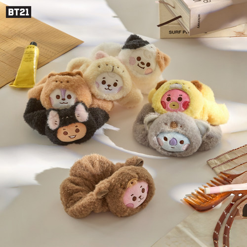 BT21 BABY 动物园2.0系列 毛绒发圈（应援棒灯套）（不参与满赠）