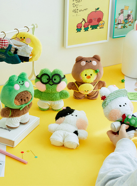 LINE FRIENDS 连我朋友 minini closet变装玩偶服 可爱毛绒娃衣