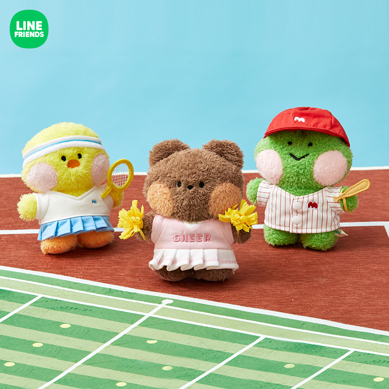 LINE FRIENDS连我朋友 minini 户外运动日系列变装玩偶娃衣