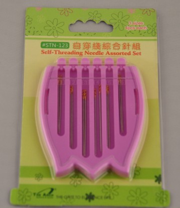 雅趣 DIY手工布艺缝纫工具 拼布/家用自穿针 盲人针STN-123