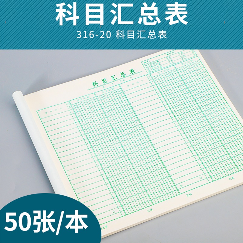 科目汇总表会计报表表银行存款