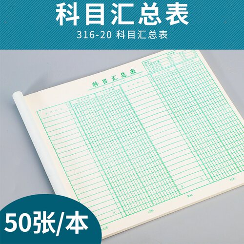 科目汇总表会计报表表银行存款
