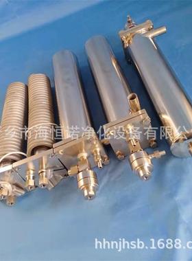 HP01B壁挂式不锈钢筒型取样冷却器HP01A单盘管立式恒温装置