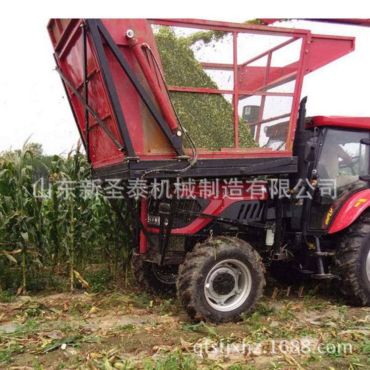 多功能青储收割机牧草黑麦草青储收获机加大料框收割机价格