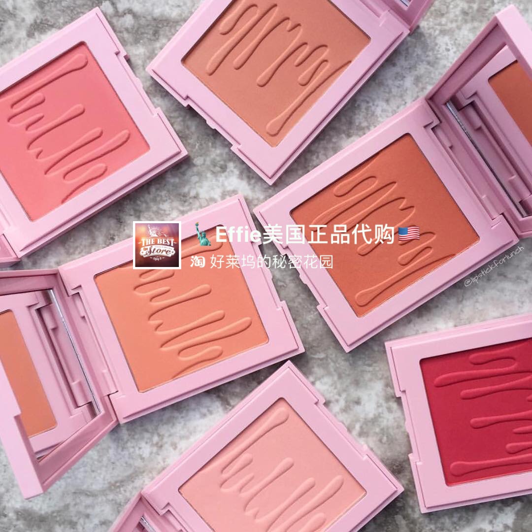 【现货正品】美国Kylie 新Blush橘色粉色单色修容腮红盘 多色可选