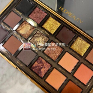 正品 Empowered中东贵妇金棕摩卡奶咖大地色18色眼影 美代Huda新品