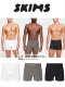 短款 美代正品 内裤 平角裤 Skims男士 STRETCH莫代尔日常舒适拳击裤